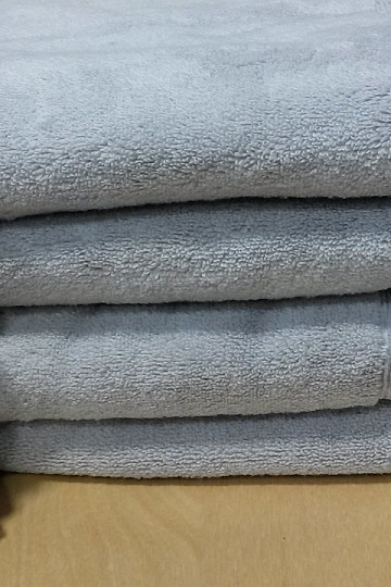Serviette et drap de bain luxe EGERIA saint gris