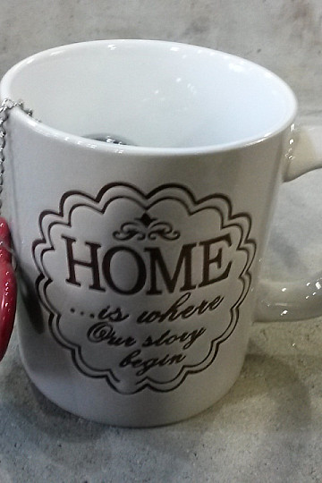 Mug avec passoire HOME