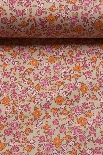 Tissu déco SARINA rose