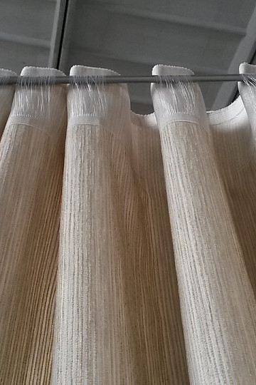 Ruban pour rideaux Boucles cachées