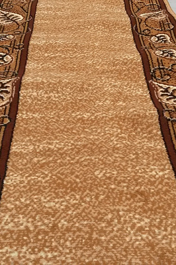 Tapis de passage FELIKS feuilles beige