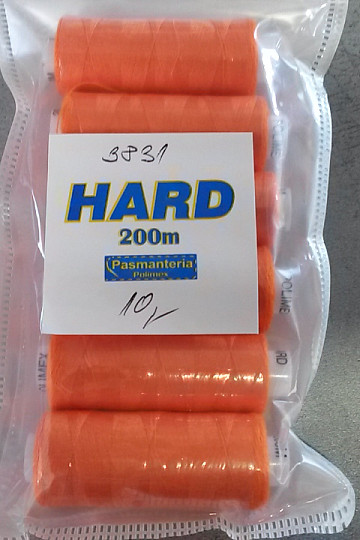 Fils à coudre orange 200 m