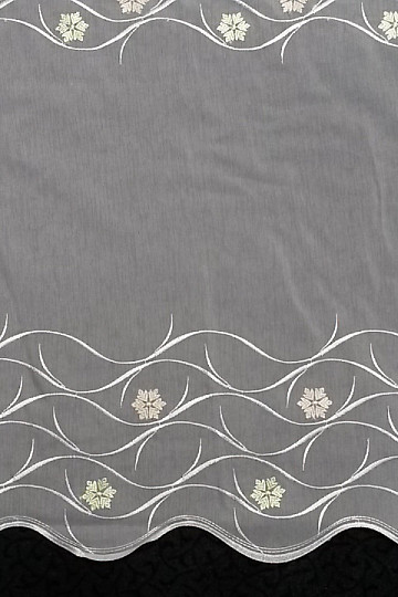 Rideau vague fleur 175