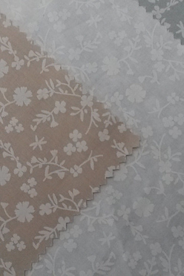 Tissu déco coton MARGELIE fleur