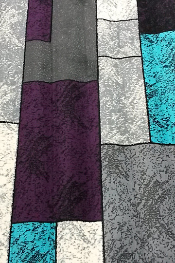 Tapis AMAZON 1 gris violet