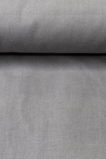 Tissu coton UNI gris