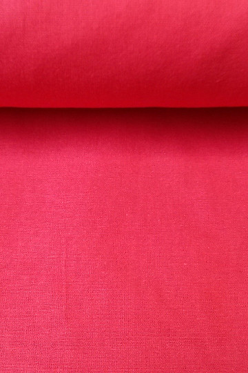 Tissu coton UNI rouge