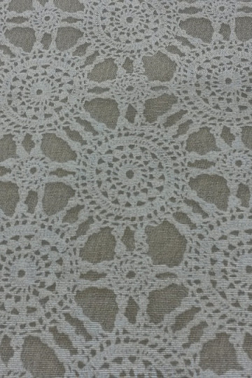 Tissu déco DENTELLE beige