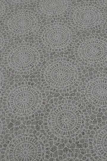 Tissu déco DENTELLE fine beige
