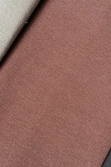 Tissu déco unicolore LISO 106 marron