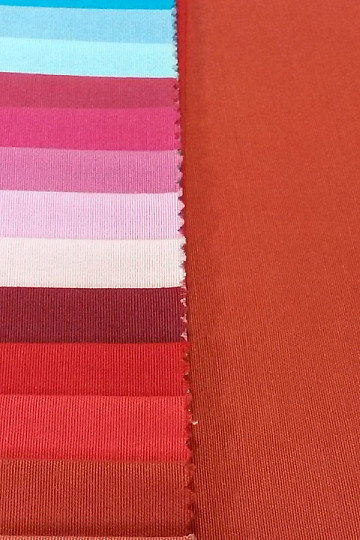 Tissu décoratif uni couleur LISO 207 terre cuite