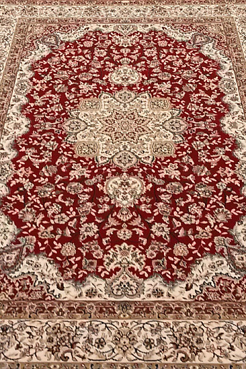 Tapis classique en laine Médaillon ORIENT