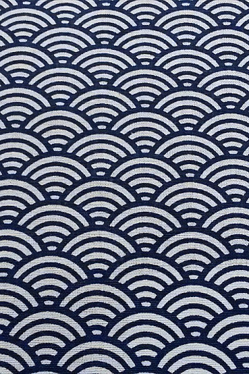 Tissu déco SUSHIS bleu