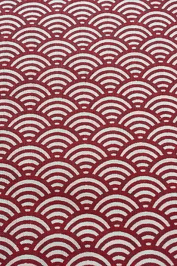Tissu déco SUSHIS rouge