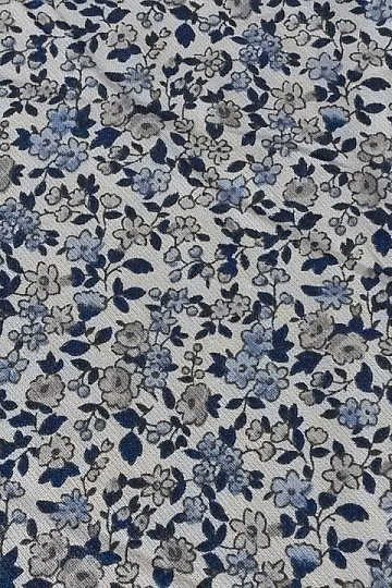 Tissu déco LEONIE fleurs 3
