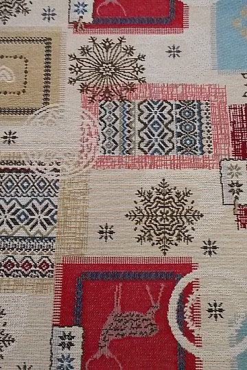 Tissu tapisserie Noël KANDU