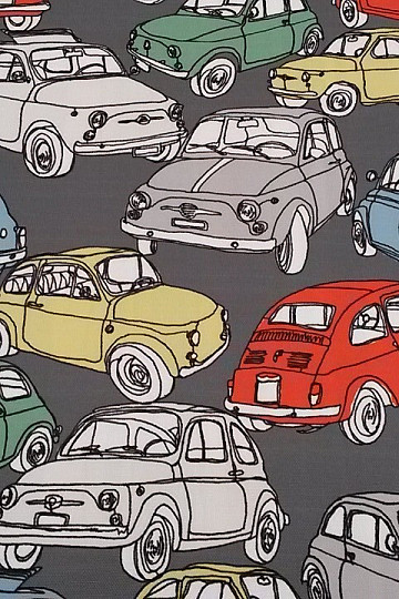 Tissu déco CARS gris
