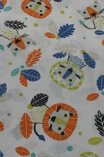 Tissu en coton LVI