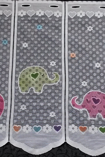 Rideau jacquard enfant SLONICI I