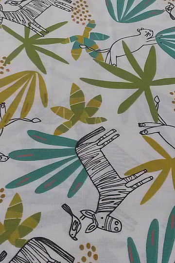 Tissu coton JUNGLE