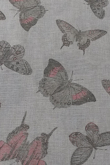 Tissu décoratif PAPILLON