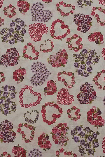 Tissu déco AROAN violet