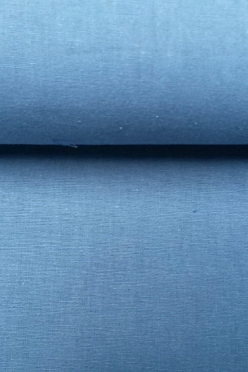 Tissu en coton UNI DENIM