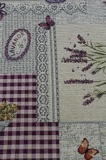 Tissu à tapisserie FLEURS DE PROVENCE NEUF