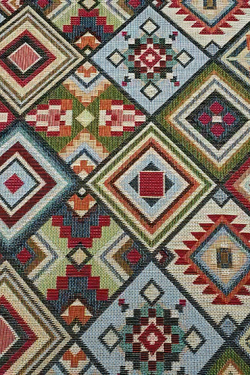 Tissu à tapisserie AZTEC moyen