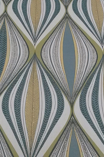 tissu décoratif ROMBOS vert