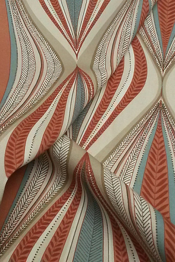 tissu décoratif ROMBOS marron