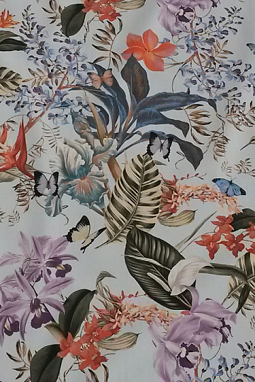 Tissu déco SOLA bleu