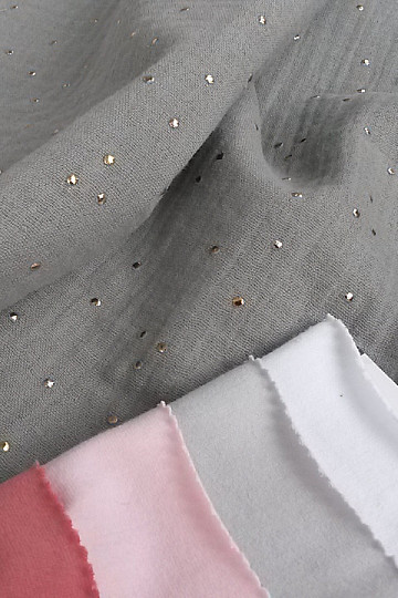 Tissu coton PIMIZ kaki
