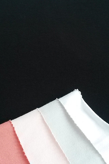 TEINTURE tricot coton noir