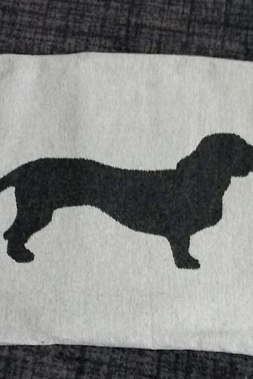 revêtement DF pour chiens teckel st. gris