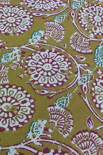Tissu coton FLEURS JIVA