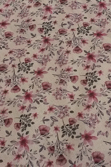 Tissu coton FLEURS CIREL