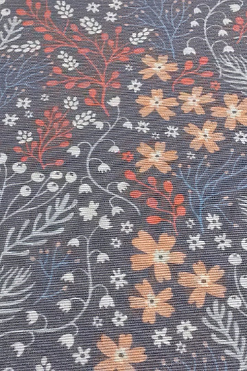 Tissu décoratif BESA fleurs