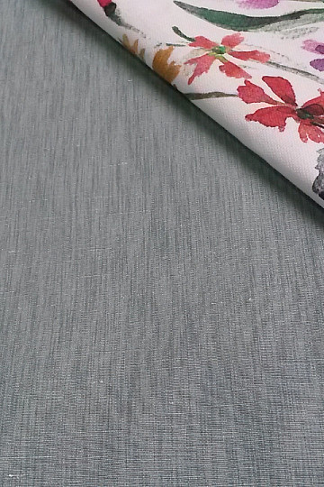 Tissu monochrome moderne FLAMINGO 159