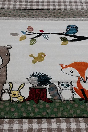 Tapis enfant ANIMAUX DE LA FORÊT