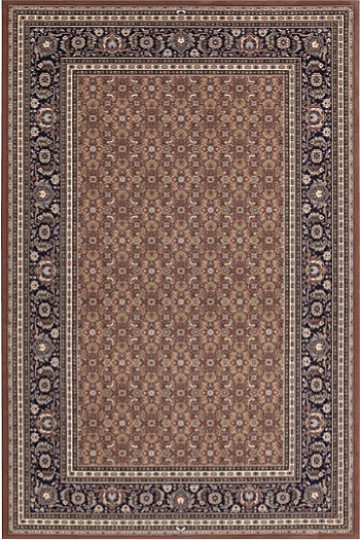 Tapis classique en laine ORIENT motif all-over rose