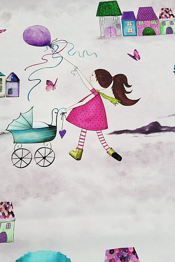 Tissu décoratif pour enfants BAMBINA