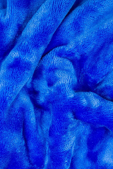 Drap micro flanelle SLEEP WELL bleu foncé