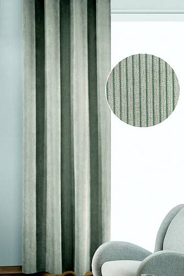Rideau décoratif BRIT st. gris 135x245