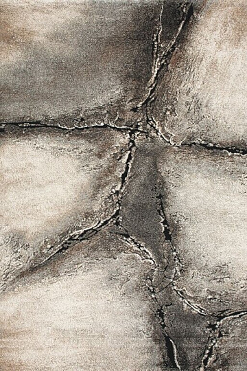 Tapis pièce moderne SAHARA gris