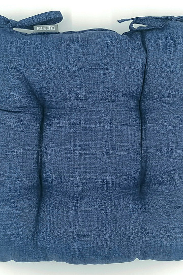 Coussins de chaise EDGAR bleu 602