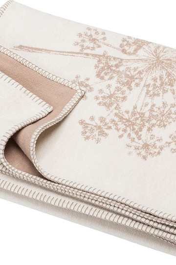 Couverture en coton DF JADE beige 150x200 cm