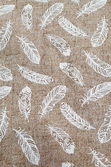 Tissu décoratif ART PLUME