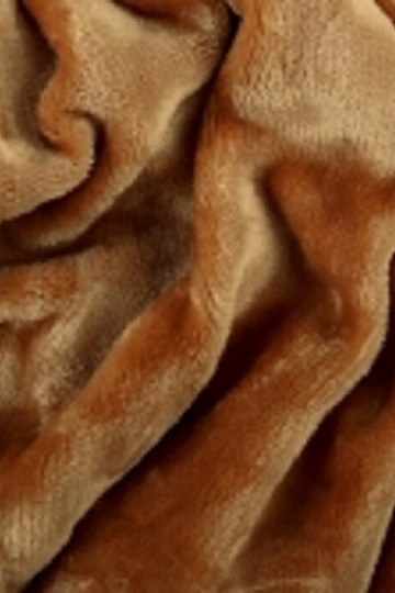 Drap microflanelle SLEEP WELL ocre