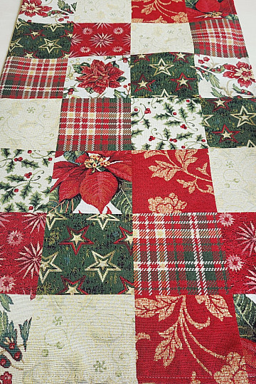 Nappe et écharpe en tapisserie de Noël HOLLY